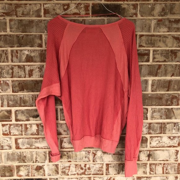 NEW Free People Santa Clara Slouchy Thermal Top S - Picture 5 of 15